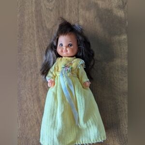 Vintage Rosebud doll 70s